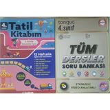 Eser Tudem 4. Sınıftan 5. Sınıfa Geçiş 12 Haftalık Etkinlikli ve Eğlenceli Tatil Kitabı+Tonguç 4 Sınıf Tüm Dersler Soru Bankası