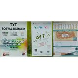 Eser Üçdörtbeş Yayınları Ayt 10’lu Edebiyat+3d Tytsosyal Bilimler+Tytdenemesi