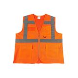 eser x workwear Fileli Mühendis Yeleği Turuncu