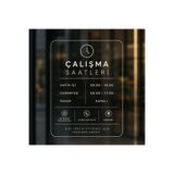 Eseran Print Çalışma Saatleri Sticker | İş Yeri Kapı Camı Yazısı | Kişiye Özel Folyo Baskı