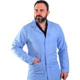 ESERIS Eser - Erkek Alpaka Önlük Çıtçıtlı- Mavi - Açık Mavi - 2XL