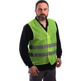 ESERIS Ikaz Yeleği Sarı Bedenli - Ayarlanabilir 10 Lu Paket - S - M