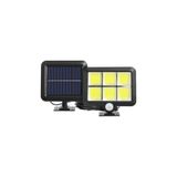 EserT Güneş Enerjili COB LED Projektör Lamba | Hareket Sensörlü | Su Geçirmez Dış Mekan Aydınlatma