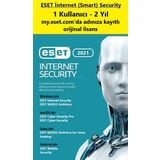Eset İnternet (Smart) Security - 1 Cihaz (Windows, macOS, Linux) - 2 Yıl * Hızlı - Online - Dijital Teslimat