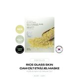 Esfolio Pirinç Özü İçeren Cam Cilt Maske Glass Skin Rice Hydrogel Mask