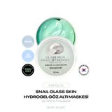 Esfolio Salyangoz Glass Skin Snail Hydrogel Eye Patch Nemlendirici ve Onarıcı Göz Maskesi