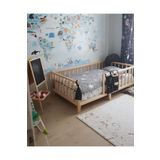 ESG GROUP Montessori Yatak 120x200 Doğal Ahşap Çocuk Yatak Karyola