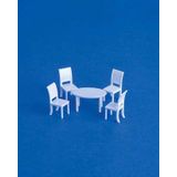 Eshel Bita Yemek Odası Takımı 1/100 Set:1 Maket