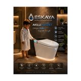 ESHOME AKILLI KLOZET SMART WC SENSÖRLÜ- OTOMOTİK KAPAK ISITMALI OTURAK TAHARETLİ …ELEKTİRLİ TUVALET