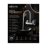 ESHOME Duvardan Bağlantılı Aç Kapa Mutfak ve Banyo Lavabo Bataryası Musluğu