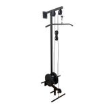 Esi Fitness Duvar Tipi Lat Machine Pro Cable Crossover Lat & Row Çalışma Istasyonu Tugla Için Uyumludur ((150 kg kapasite))