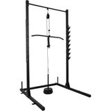 Esi Fitness Squat Rack / Bench / Makara Fitness Set Agırlık Çalışma Istasyonu - 215X125X117 - Siyah