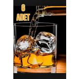 esihome Viski Kokteyl Meşrubat Bardağı Kadehi 280 ML Polikarbon 6 Adet