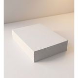 Esila Kağıtçılık 10 Adet Amerikan Bristol Kağıt 50 x 70 cm 190 Gram (0,66 Kg)