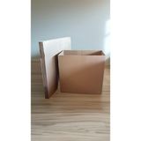 Esila Kağıtçılık 80X50X50 10’lu Çift Oluklu Boş Karton Koli, Taşınma Kolisi Eşya Kolisi Çeyiz Kolisi ve Taşınma Seti