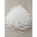 Esila Kağıtçılık Beyaz 1 kg Kırpık Kağıt, Z Zigzag, Süs Hediye Kutu Dolgu Kağıt Kırpık Kutu Içi Süsleme