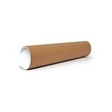 esila KAĞITÇILIK Dış Tic. Ltd. Şti. Postüp Kapaklı Silindir Kutu – 5 x 25 cm Karton Rulo Tüp | Poster, Afiş, Harita Kutusu 1 adet