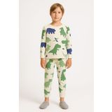 ESİLA KİDS Erkek Çocuk Pijama Takımı Desenli Pamuklu Uzun Kollu Pijama Takımı 2-6 Yaş