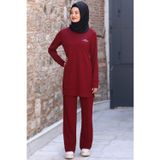 Esilanur Cemre Tesettür Takım Bordo