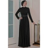 Esilanur Işıl Tesettür Abiye Siyah - 48