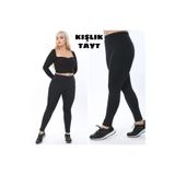 Esina Kadın Kışlık Disko Tayt Içi Pamuklu