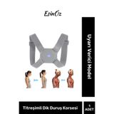 EsinÖz #Dik Duruş Korsesi USB Sarjlı Ayarlanabilir Kamburluk Önleyici Duruş Düzeltici Titreşimli Korse