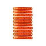 ESK TUNİNG 9 Ledli Turuncu Parmak Led