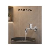 ESKAHOME ESKA Mix Uzun Musluk Duvardan Tek Su Çıkışlı Aç kapa