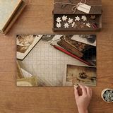 Eski Fotoğraflar- Nostalji Tasarımı 240 Parça Ahşap Puzzle Ahşap Kutuda MP00321