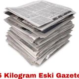 Eski Gazete 5 kg Taşınma Gazetesi Temiz Gazete Kağıdı Kağıt Gazete