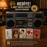 Eski Yeni Antik Nostaljik Radyo Kasetçalar - Teyp - Çok Renkli