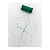 Eskişehir hobi sanat 0.2 Mm 30 Metre Tesbih İpi Jade Yeşili Renk (EN İNCE TESBİH İPİ)