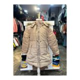 ESKİŞEHİR YUMURCAK Kız Çocuk Kapüşonlu Mont Bej 13-14 Yaş