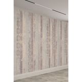 Eskitme Osmanlı Motifli Çizgili Tekstil Duvar Kağıdı, 400 x 280