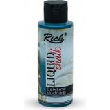 Eskitme Pudrası Liquid Chalk Petrol Yeşili N:669 Akrilik Tüm Yüzey 120ML - Petrol - Yeşil