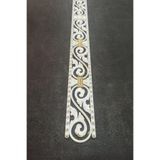 Eskitme Saray Tavan Bordür Çıta Kartonpiyer 10 * 100 Cm ekru