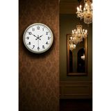 Eskitme Standart 40 Cm Metal Klasik Duvar Saati