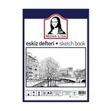 Eskiz Defteri A-3 Dokulu Kagit Kara Kalem Calisma Defteri 50 Yaprak 120 Gr 29,7X42 Cm 1 Paket Sudor