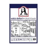 Eskiz Defteri A-4 Dokulu Kagit Kara Kalem Calisma Defteri 50 Yaprak 120 Gr 21X29,7 Cm 1 Paket Sudor