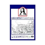 Eskiz Defteri A-5 Dokulu Kagit Kara Kalem Calisma Defteri 50 Yaprak 120 Gr 14,8X21 Cm 1 Adet Sudor