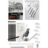 Eskiz Defteri A5 120 gr 50 Yp Pitt Graphite Matte Pencils 6'lı Set