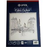 Eskiz Defteri Sketchbook A3 - 297X420 mm 50 Yaprak - Kahverengi