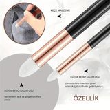 Eskiz Sünger-Keçe Silgi, Yıkanabilir, Kara Kalem Silgi, Gölgelendirme, Porselen Boyama-Rose 2 Adet