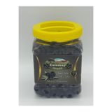 Eslemay zeytincilik Eslemay Yağlı Sele Siyah Zeytin 1 Kg (351-400) XS Boy