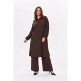 ESLEMCE Bürümcük Kumaş Tunik Pantolonlu Takım