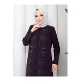 ESLEMNUR LALEZAR ELBİSE BÜYÜK BEDEN ANNE ELBİSESİ