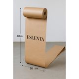 ESLENTA Paketleme Ve Yazı Rulo Kraft Kağıt 50cm X 40 Metre