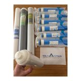 Esli Truva Arıtma 20''Endüstriyel Tip Sedimend,GAC,CTO Karbon 6x100 GPD Membran Filtre,12''Post Karbon