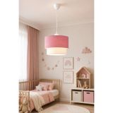 Eslight Çocuk Odası Pembe Renk Pasta Tekli Sarkıt Avize