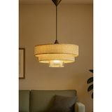Eslight Myk Noa Modern Rattan Sarkıt Avize - Hasır Rengi